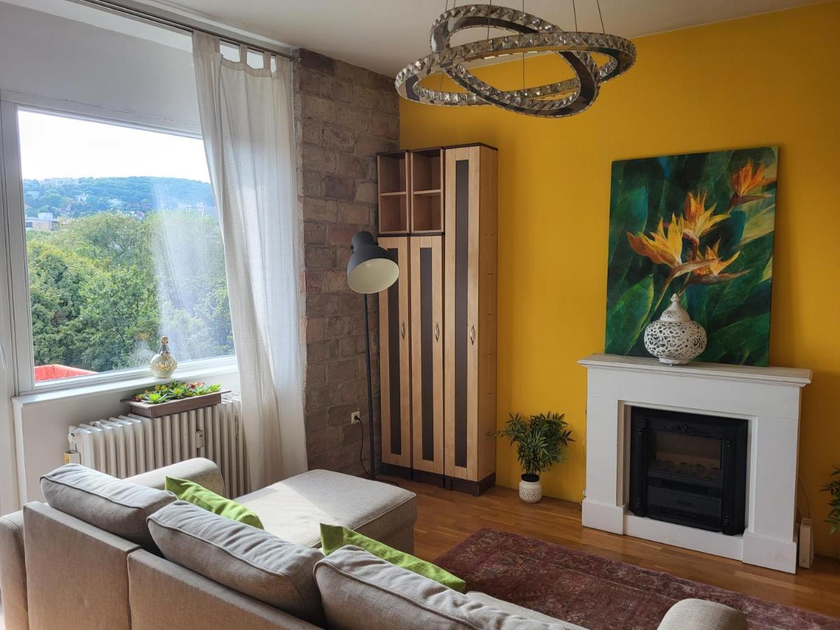 Ferienwohnung Sunny Panorama Flat Near Castle With Balcony Budapest Exterior foto
