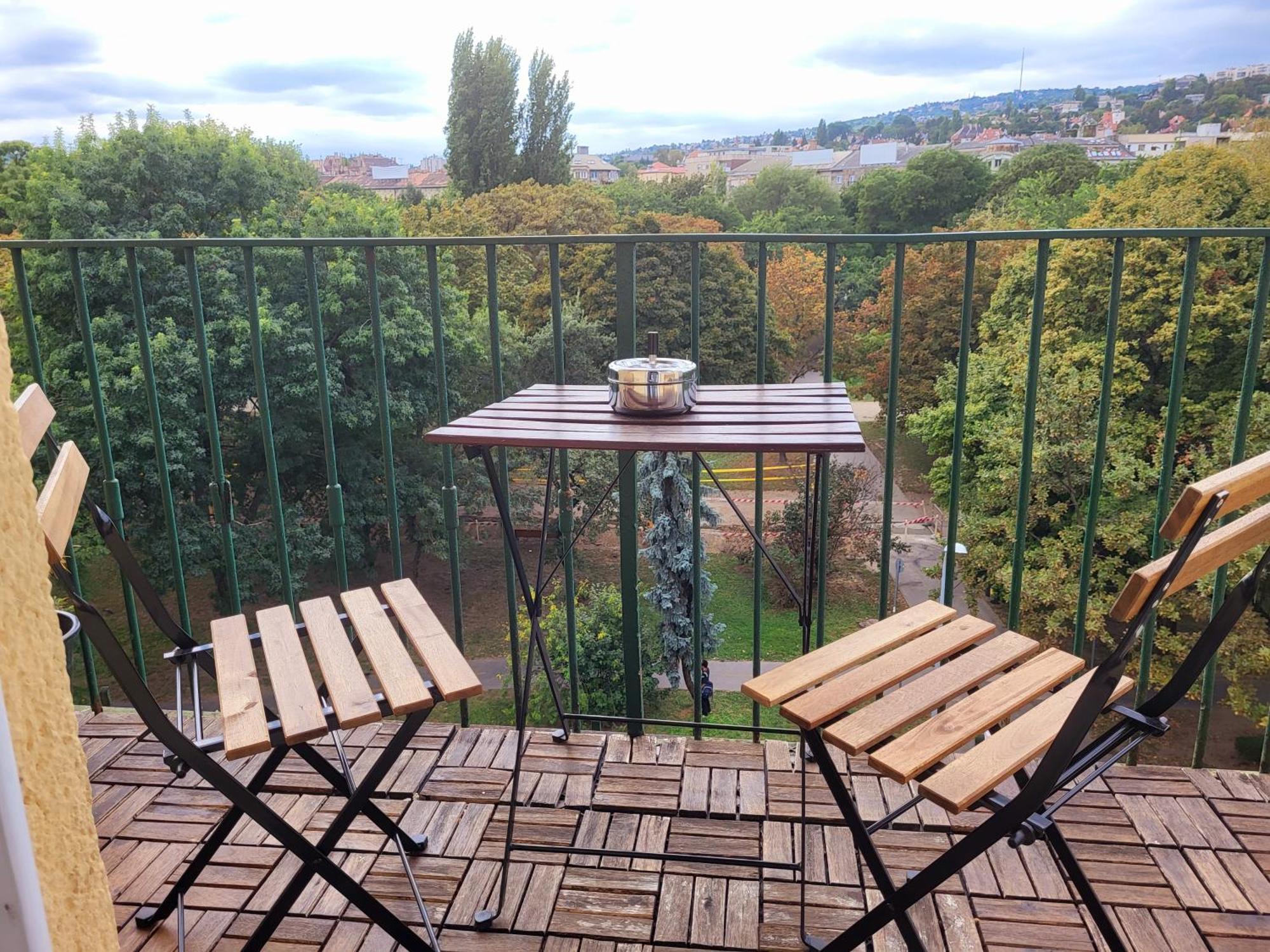 Ferienwohnung Sunny Panorama Flat Near Castle With Balcony Budapest Exterior foto